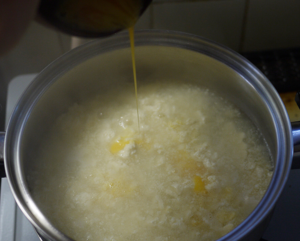 かき玉スープの作り方